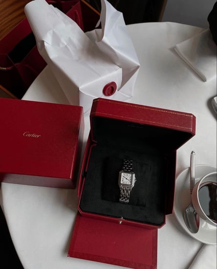 ساعة كارتيه بانثر  نسائي