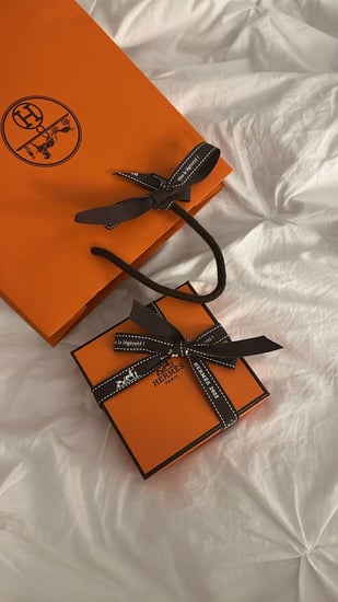 خاتم HERMES فضي