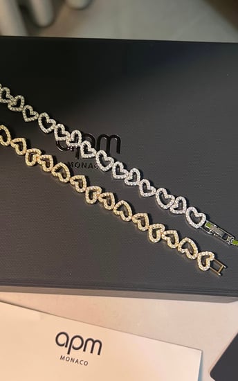 اسوارة apm ( ذهبي - فضي )