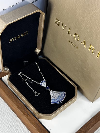سلسال  BVLGARI الماسي