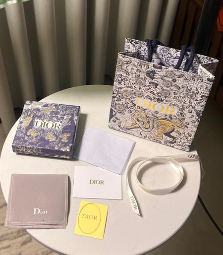 إسوارة Christian Dior لونين ( ذهبي-فضي )