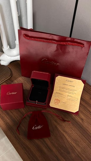 سلسال carter ذهبي _فصوص