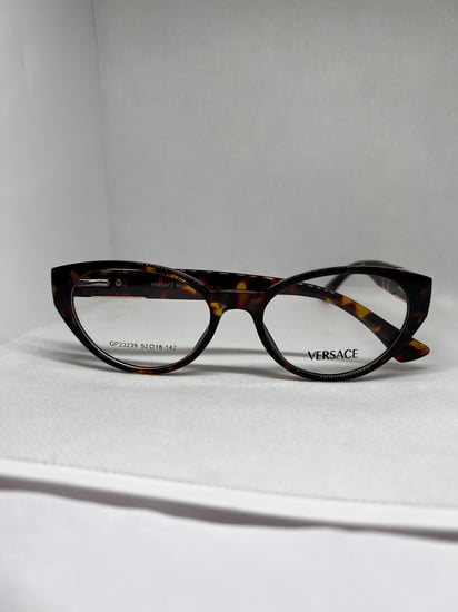 نظارة versace- إطار تايقر - عدسة شفافة