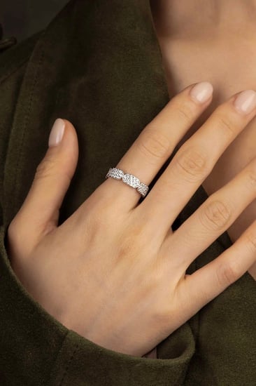 خاتم apm الفضي