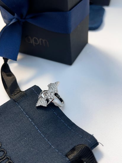 خاتم apm الفضي