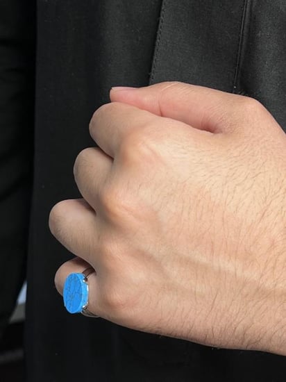 خاتم ملكي فضه عيار 925