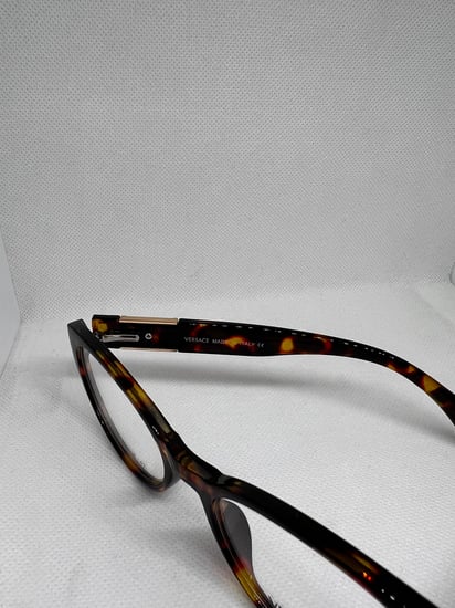 نظارة versace- إطار تايقر - عدسة شفافة