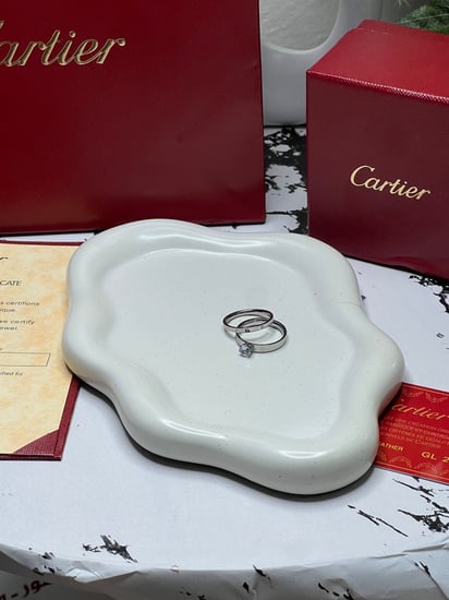 خاتم carter الفضي