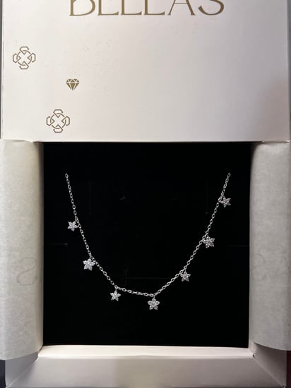 سلسال النجوم فضة عيار 925