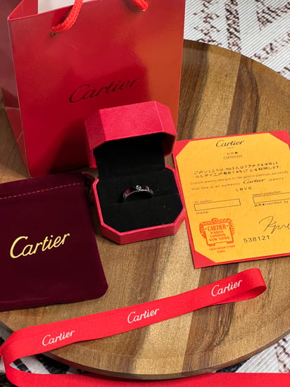 خاتم carter الفضي