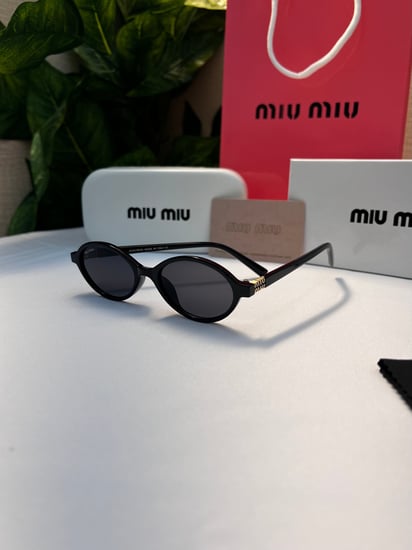 نظارة -شمسيه  أطار أسود - عدسة أسود