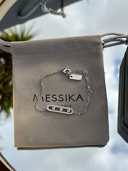 أسوارة  MESSIKA معدن فضي