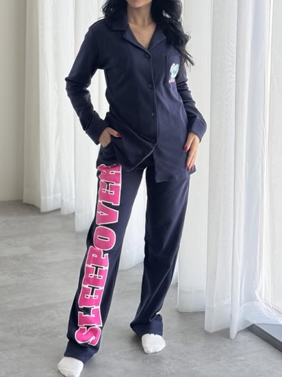 بجامة كلاسيك (كحلي)