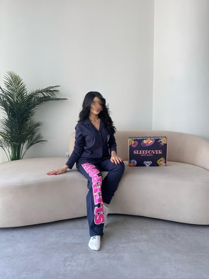 بجامة كلاسيك (كحلي)