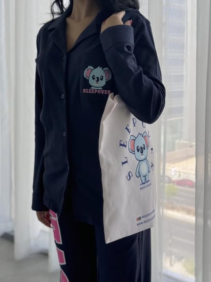 بجامة كلاسيك (كحلي)