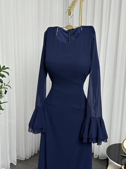 فستان 5065 فستان كحلي