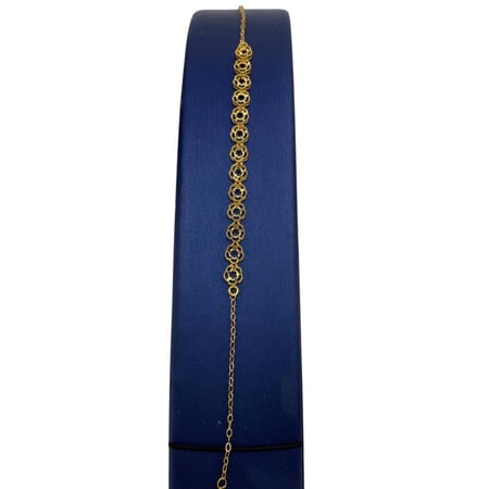 طقم ذهب عيار 21 الوزن 12.82 جرام