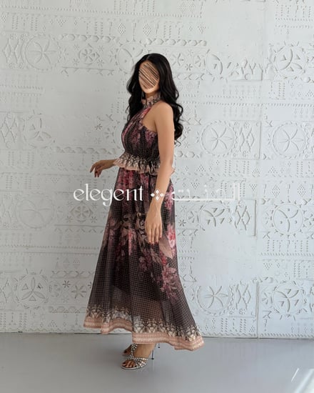 فستان نسائي مريح بقصة جذابة وخامة راقية