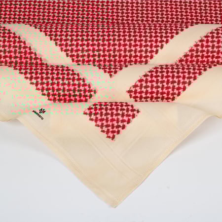 شماغ مسارو Massaro بيج شتوي