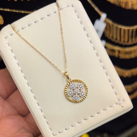 تعليقة + سلسال 18k