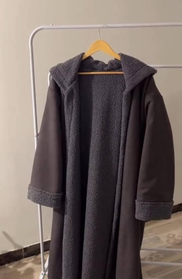 فروة شتوية بتطريز حسب الطلب