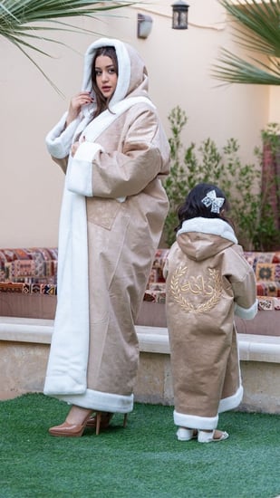 فروه شتوي  نسائي بناتي بلاسم