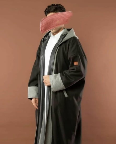 فروه رجالي جوخ دبل فيس وشال