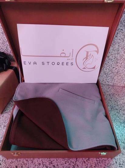 سيدري جوخ دبل فيس ابيض/جملي