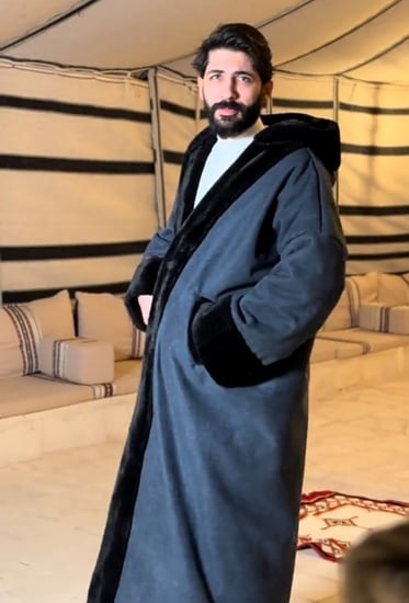 فروه رجالي كحلي ع اسود