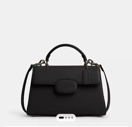 شنطة كوتش اسود ميديم