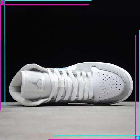 Jordan 1 Mid Wolf Grey Aluminum
