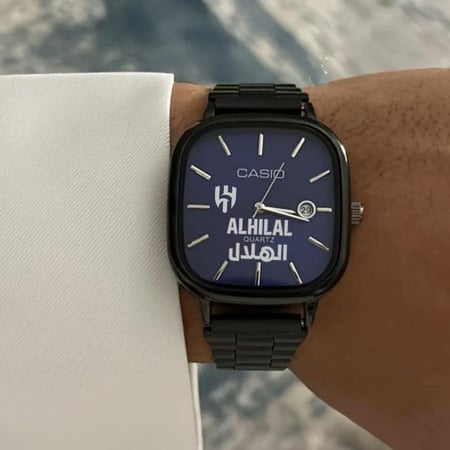 ساعه الهلال نادي الهلال ساعات رياضيه ساعة متجر فنون كأس العالم أندية ا