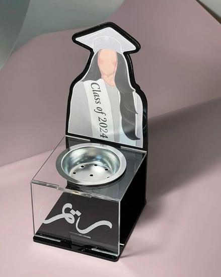 مبخرة التخرج مباخر هدايا تخرج متجر فنون توزيعات التخرج ترند التخرج