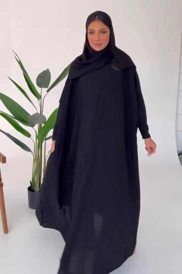 عبايه الحج والعمره اكمام سحاب