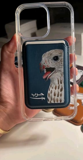 كارد هولدر مغناطيس للجوال