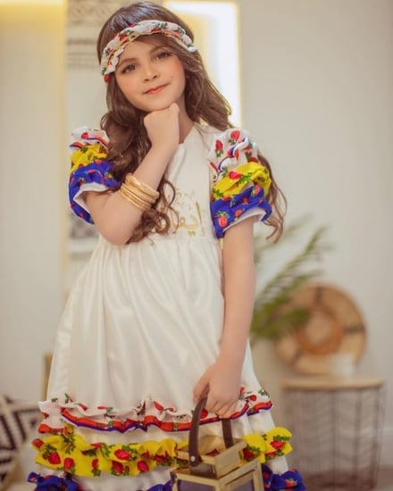 فستان شالكي دينتيل