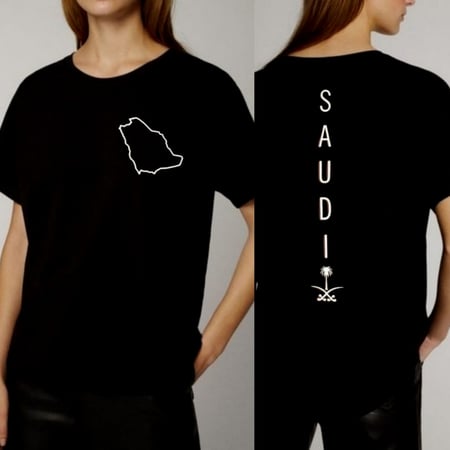 تيشرت ازياء اليوم الوطني وشاحات التأسيس تطريز  متجر فنون ترند ملابس