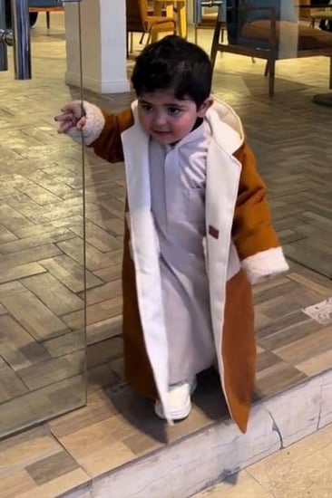 فروة اطفال جوخ جملي مع فرو أرنب ناعم أنيق حصري جديد كود خصم متجر فنون