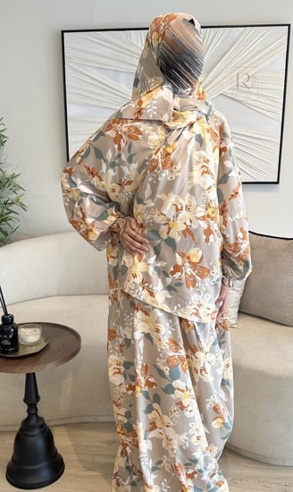 شرشف صلاة مشجر بني فاتح