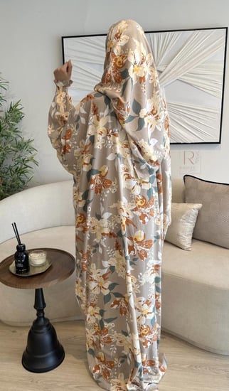 شرشف صلاة مشجر بني فاتح