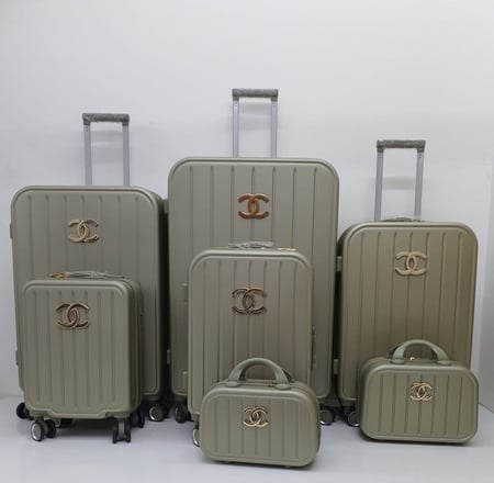 طقم شنط سفر 7 قطع علامة شانيل-