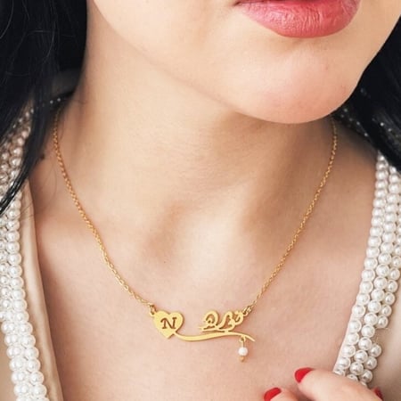 سلسال مطلي ذهب