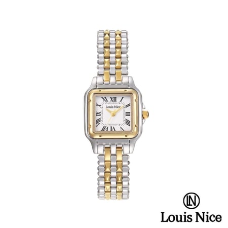 ساعة رسمية فاخرة بأرقام رومانية نسائي من لويس نايس