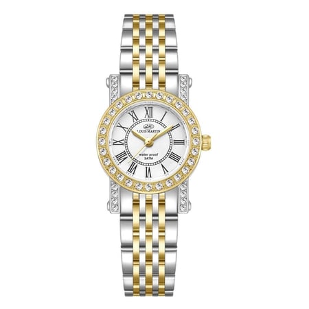 ساعة فاخرة بأرقام رومانية نسائية من لويس مارتن