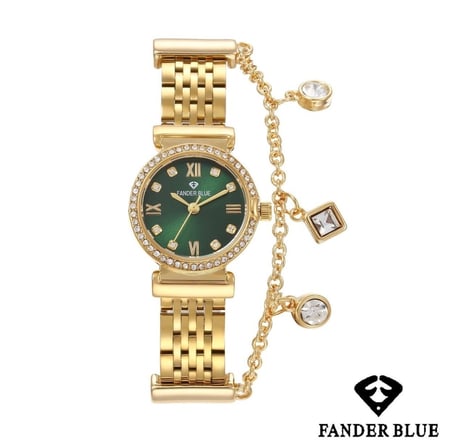 ساعة فاخرة بسوار  نسائية من فاندربلو