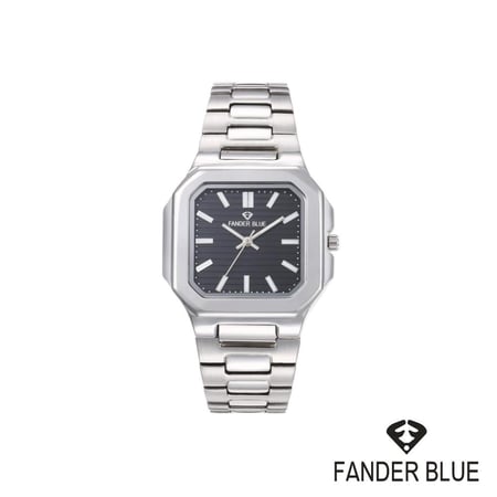 ساعة مربعة رسمية فاخرة  رجالي من فاندربلو