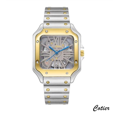 ساعات رجالية ماركة كوتير -  تصميم كارتييه سانتوس