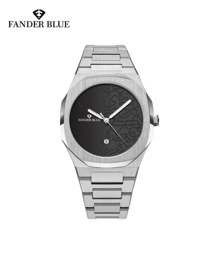 ساعة رسمية محرك ياباني ميناء مزخرف  رجالي من فاندربلو