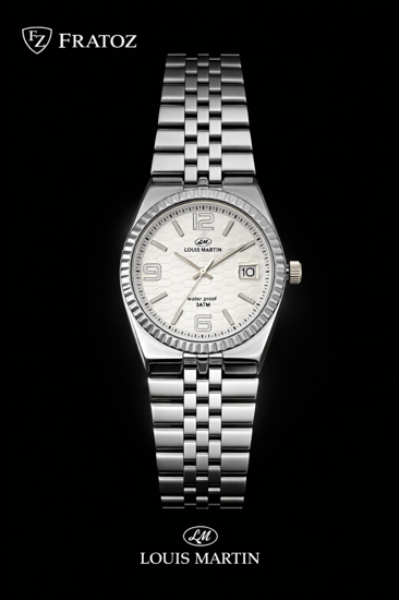 ساعة رسمية تصميم مستوحى من رولكس رجالي من لويس مارتن