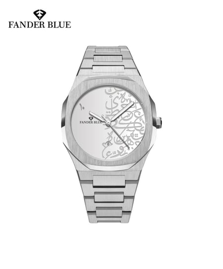 ساعة رسمية محرك ياباني ميناء مزخرف  رجالي من فاندربلو